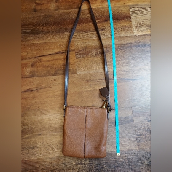 Lauren Rauren crossbody bag brown leather looks great - Picture 8 of 14